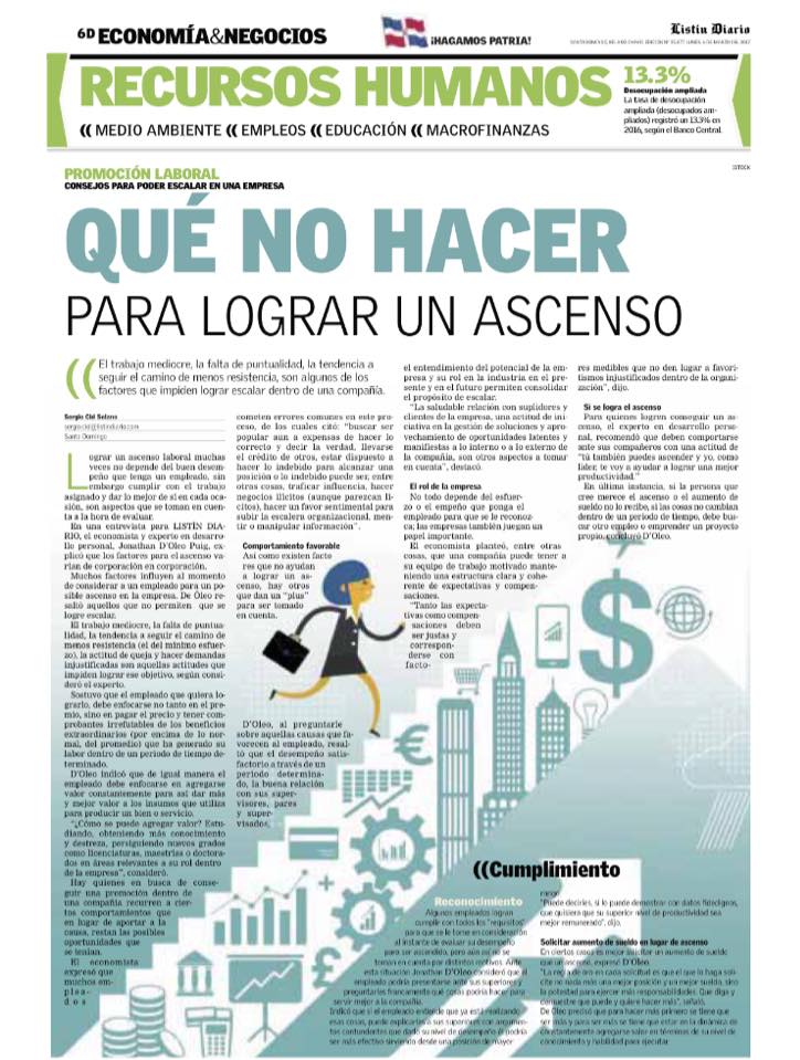 Entrevista Jonathan D'Oleo