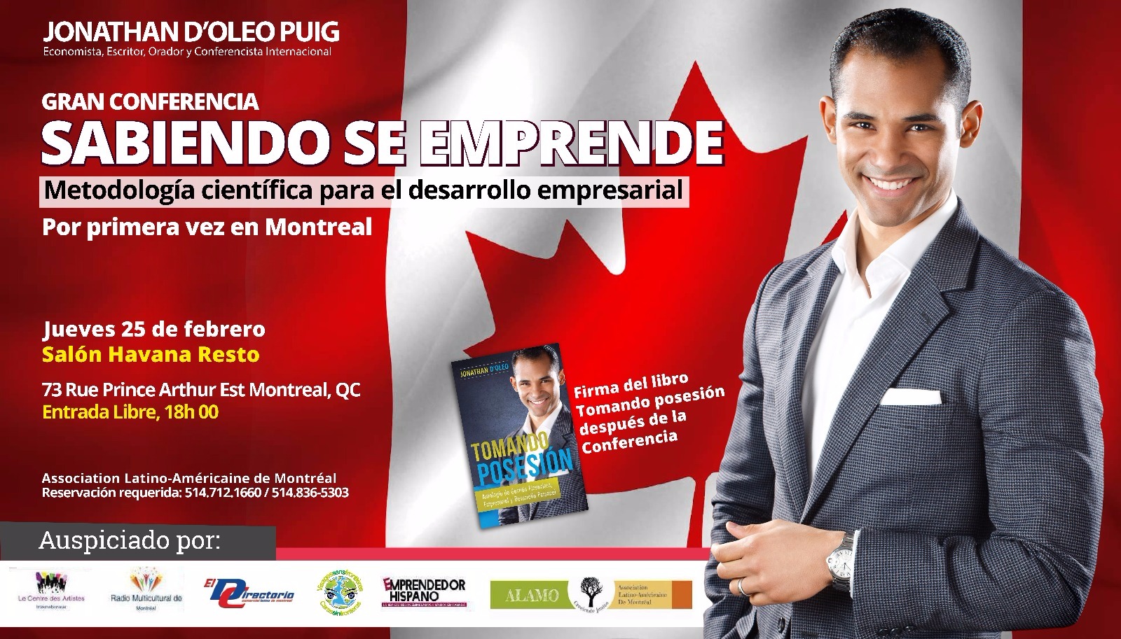 Jonathan D'Oleo en Montreal